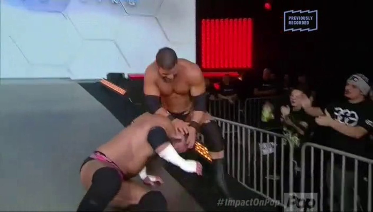 TNA Impact Wrestling 2016.01.05 - Bobby Roode vs Bram (Beer Money Reunion)