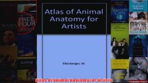 Atlas of Animal Anatomy for Artists