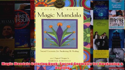 Magic Mandala Coloring Book Sacred Geometry for Awakening  Healing
