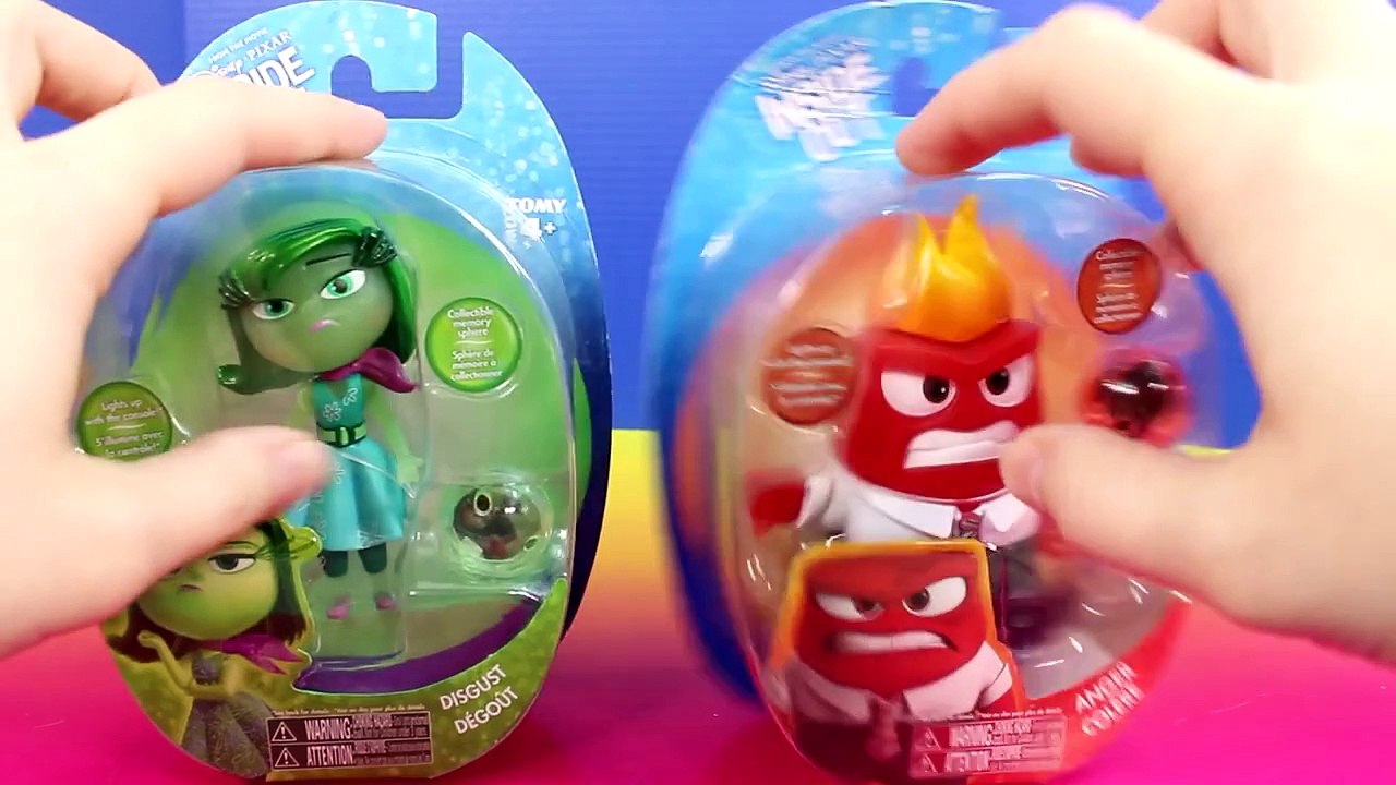 Disney Pixar Inside Out Joy With Console Sadness Fear Disgust Anger Bing Bong Toys