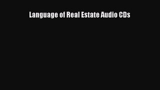 [PDF Download] Language of Real Estate Audio CDs [PDF] Online
