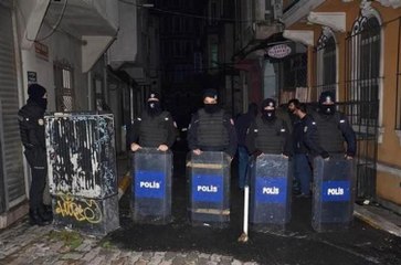 HDP İlçe Binası'nda yapılan aramadan görüntüler