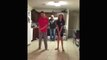 Dad video bombs his daughters dancing Whip Nae Nae and kills it