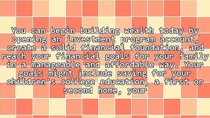 Are You Looking for a Way to Build Wealth for a Solid Financial Foundation for Your Family?