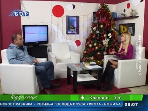 Budilica gostovanje (Ivan Ćosić), 08. januar 2016. (RTV Bor)