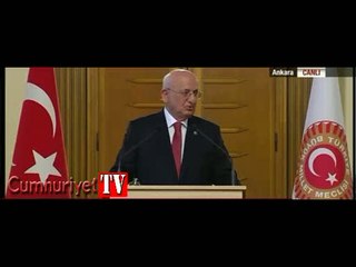 Meclis Başkanı Yeni Akit muhabirine böyle çıkıştı