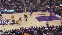 Jordan Clarkson Breaks Seth Curry's Ankles - Lakers vs Kings - January 7, 2016 - NBA 2015-16 Season