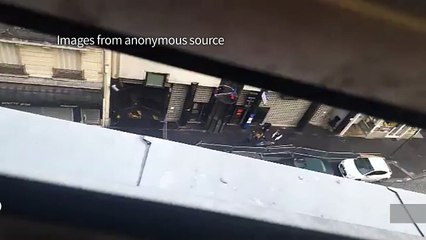 Knife-wielding man shot dead by Paris police