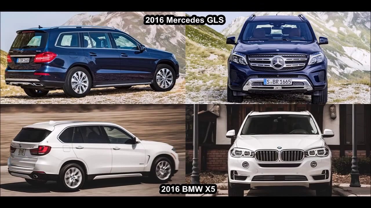 2016 Mercedes GLS VS 2016 BMW X5 DESIGN!
