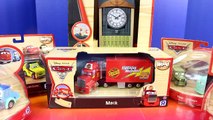 DIsney Pixar Cars Wooden Lightning McQueen Guido Luigi Red Mack Mater Big Bentley Breakout