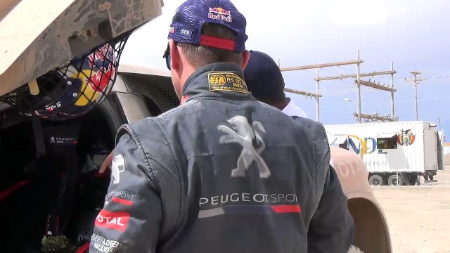 Sébastien Loeb dans le Dakar : aller au bout, je commence à l'espérer .