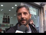 Napoli - Luminarie per il parrucchiere che ha denunciato il pizzo (16.12.15)