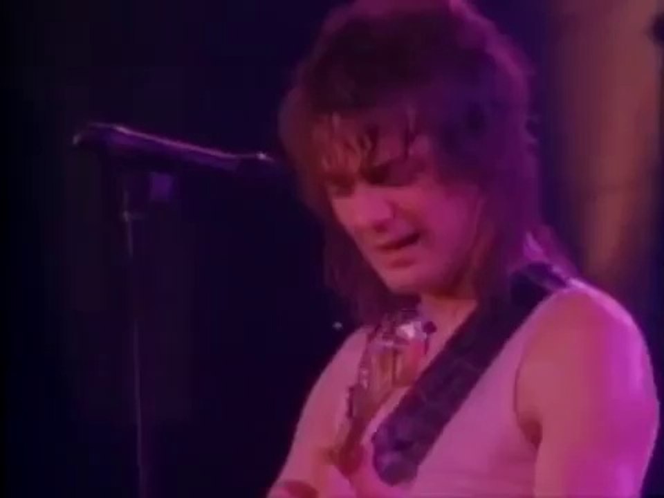 Eddie Van Halen Eruption live without a net