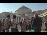 Napoli - I profughi espulsi da Terzigno chiedono il reintegro (15.12.15)