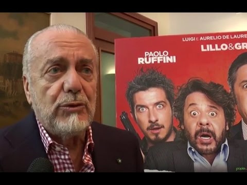 Napoli - De Laurentiis presenta "Natale col boss" (14.12.15)