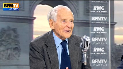 Pour Jean d’Ormesson, "Hollande et Mitterrand, c’est le même grand écart"