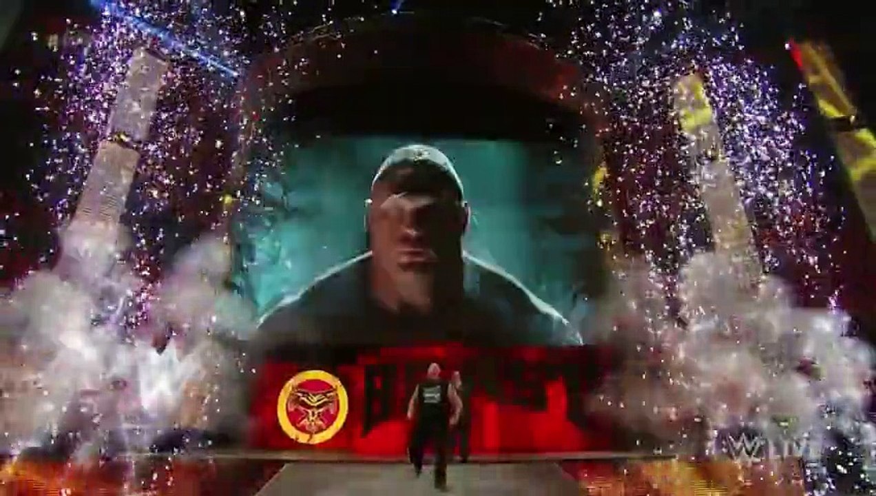 Brock Lesnar Entrance( Returns 2016 /// latest hs video from best hit dshow 2016