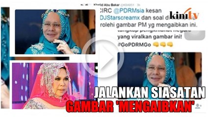 Gambar suntingan PM macam Qu Puteh disiasat