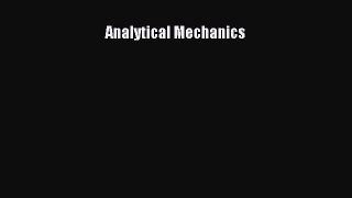 PDF Download Analytical Mechanics PDF Full Ebook