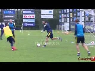 Volkan Demirel'den antrenmanda muhteşem gol