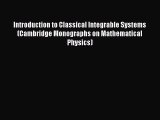 PDF Download Introduction to Classical Integrable Systems (Cambridge Monographs on Mathematical