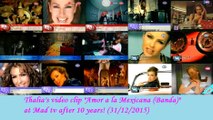 Thalia's videoclip at Mad tv Greece after 10 years!