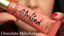 NEW Too Faced Spring 2016! Unicorn Tears & Melted Chocolate Liquid Lipsticks! Swatches and