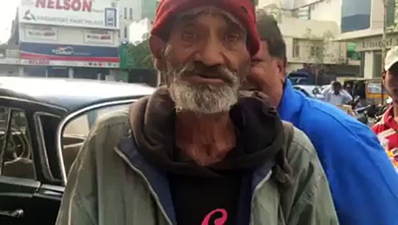 An Educated Homeless Old Man Who Speaks English As Fluent As A Native English Speaker