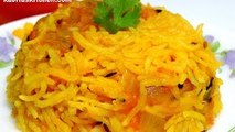 Tomato Rice Recipe-Tomato Rice In Pressure Cooker-Rice Recipe for Kids-Easy Lunch Box Reci