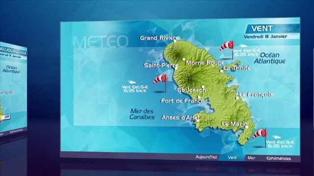 METEO MATIN MARTINIQUE 080116