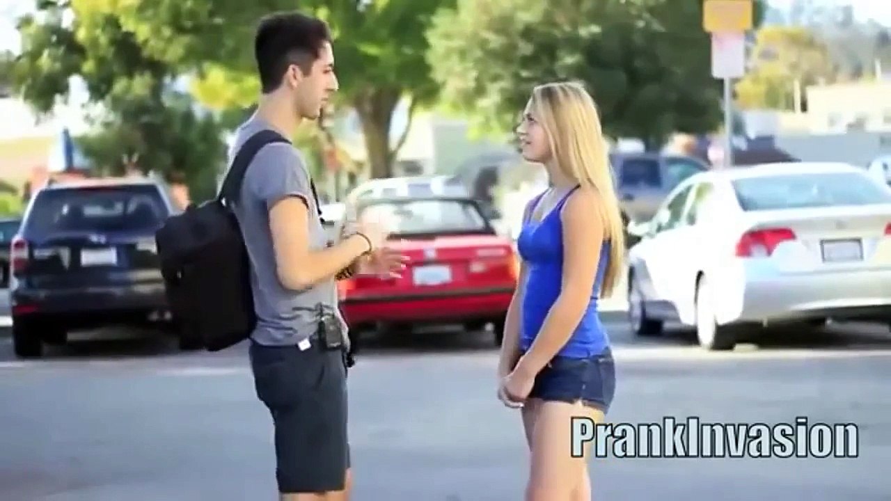 Kissing Prank Staring Contest 2015