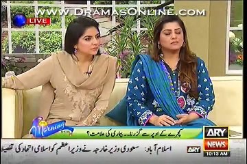 The Morning Show With Sanam Baloch-8TH January 2016-Part 3