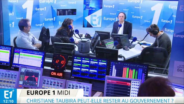 Bernard Tapie : Christiane Taubira n'est pas rebelle , elle a un avis