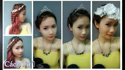 Selbst in schönen Braut Frisur geflochten