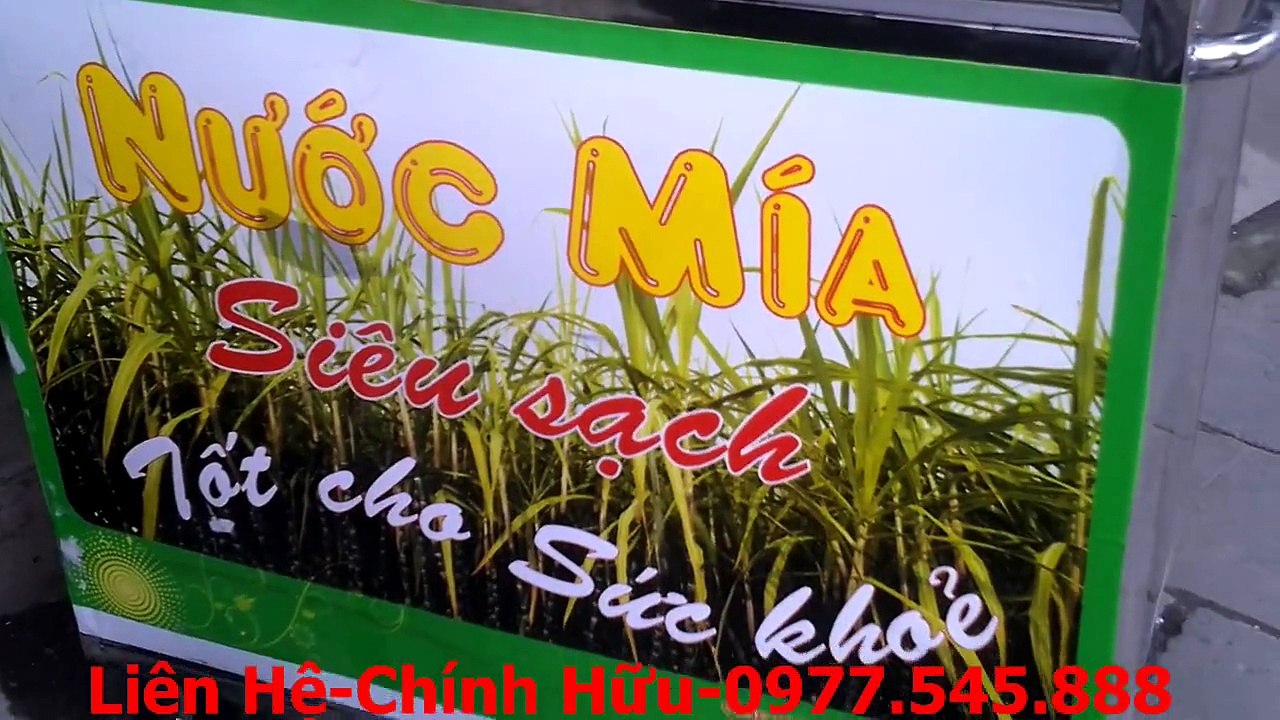 MÁY ÉP NƯỚC MÍA MODEL 2016