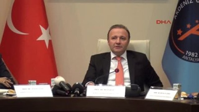 Antalya Vekil Rektör Adaylığını Açıkladı