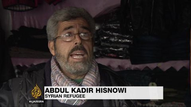 Outside Syria, refugees say world ignores suffering