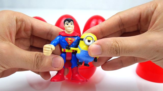 BATMAN & SUPERMAN & SPIDERMAN & SpongeBob Squarepants & McQueen CARS Unboxing TOYS MLP SURPRISE EGGS