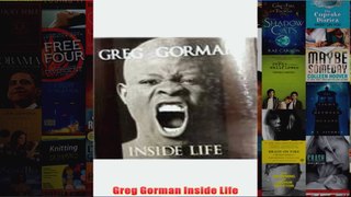 Greg Gorman Inside Life