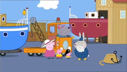 Świnka Peppa po polsku Przystan Dziadka Krolika