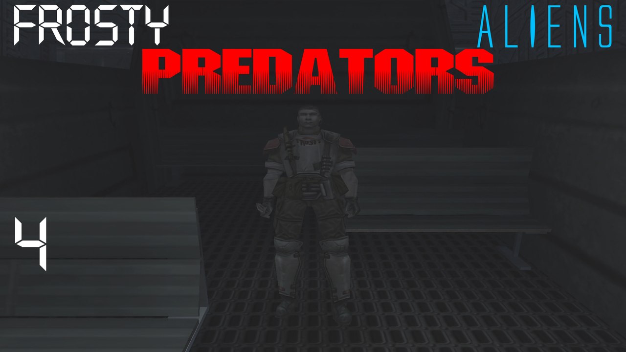 Let's Play Aliens versus Predator 2 - Frosty A_L_I_E_N_S Predators - #4 - Den Job beenden