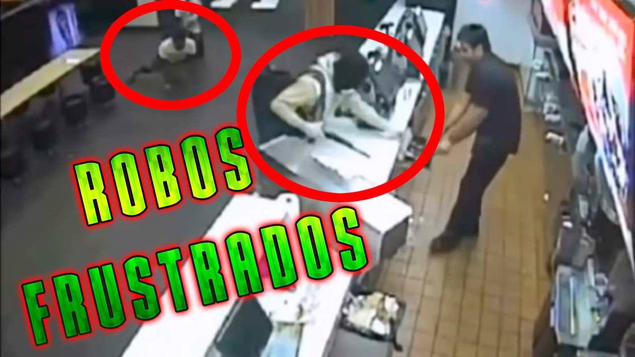 Robos Frustrados En Vivo | Ladrones Estupidos