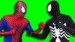 Spiderman hunter Superhero Fights Movie ☆☼☆ Spiderman vs Venom in Real Life
