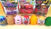 Disney Pixar Cars Mcqueen Ramone Mater Unboxing Toys Surprise Eggs Play Doh Spider-Man Hello Kitty