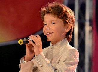 Тимоти Санников. _I Feel Good_. Слепое прослушивание - Голос. Дети - Первый канал_2