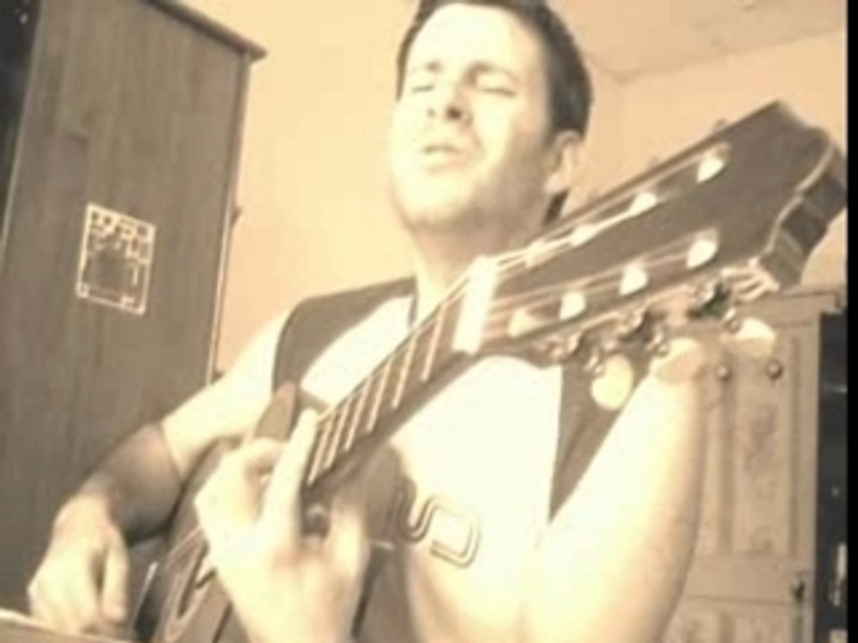 Joueurs de blues voix guitare