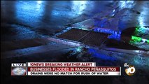 Businesses flooded in Rancho Peñasquitos