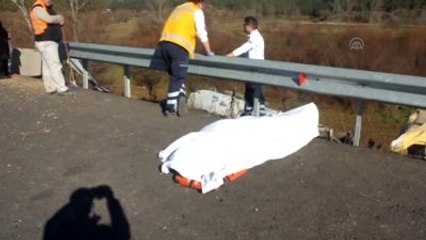 Akaryakıt Tankeri Şarampole Devrildi: 1 Ölü