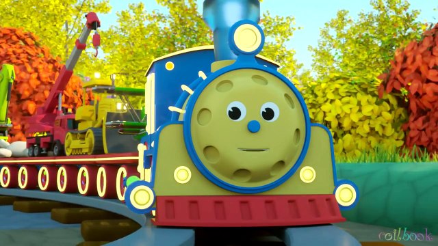 Мультфильм про машинки и паровозик Макс. Английский алфавит. Путешествие в зоопарк