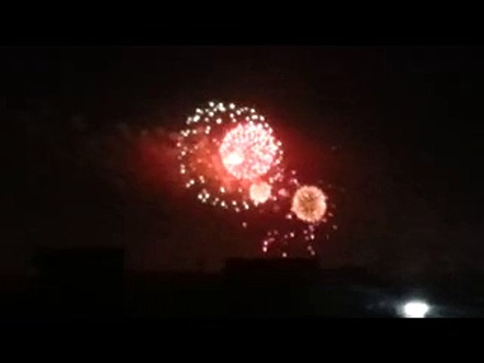 Independence Day fire work at Pakistan  lahore